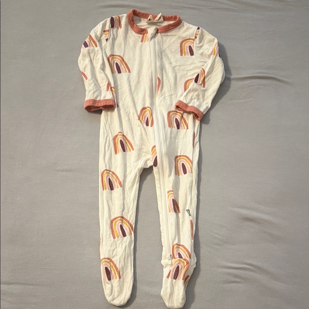 Kyte Baby Rainbow Patterned Footie